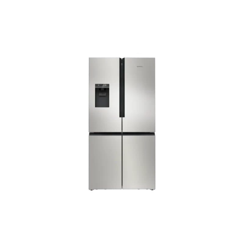 Frigorifero combinato a libera installazione color cromo - Siemens iQ700 KF96DPPEA