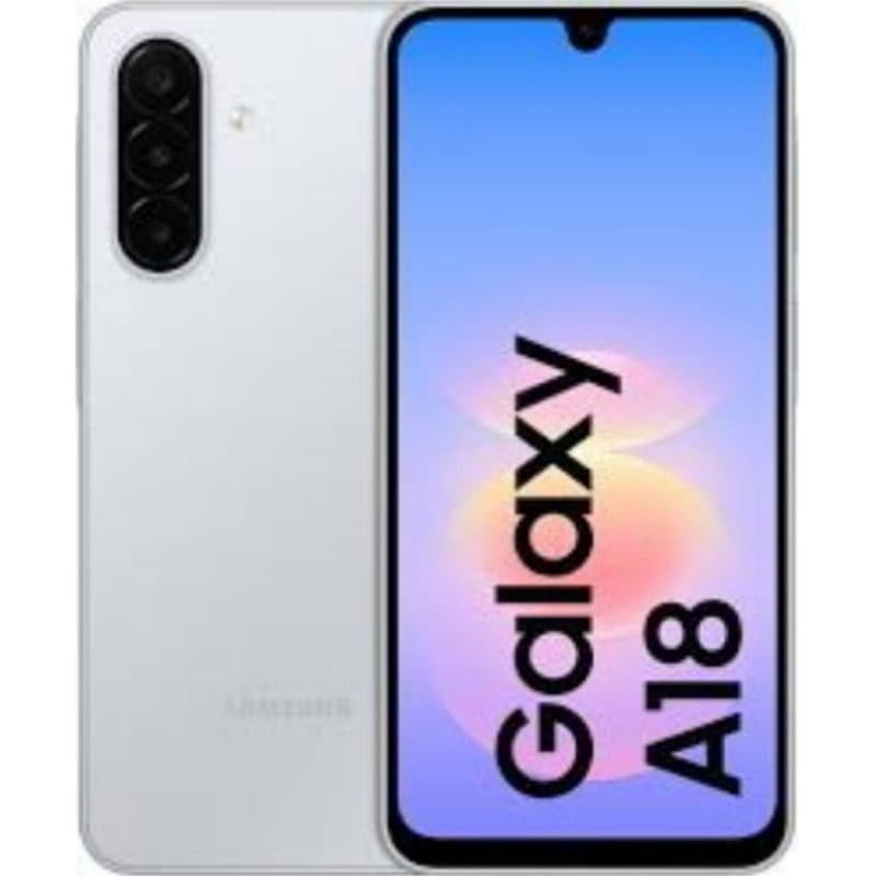 Smartphone LTE 4GB RAM 128GB argento - Samsung Galaxy A18