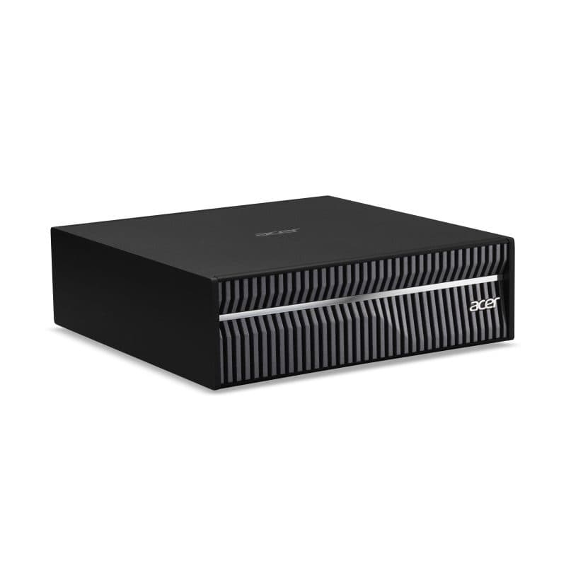 Mini PC workstation GB10 128GB LPDDR5X SSD 2TB DGX OS nero e grigio - Acer Veriton GN100 AI-006