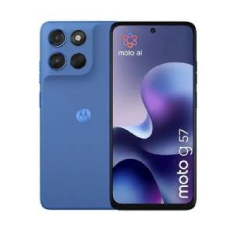 Smartphone 5G 6.72 pollici 8GB RAM 256GB Regatta Blue dual SIM - Motorola Moto G57