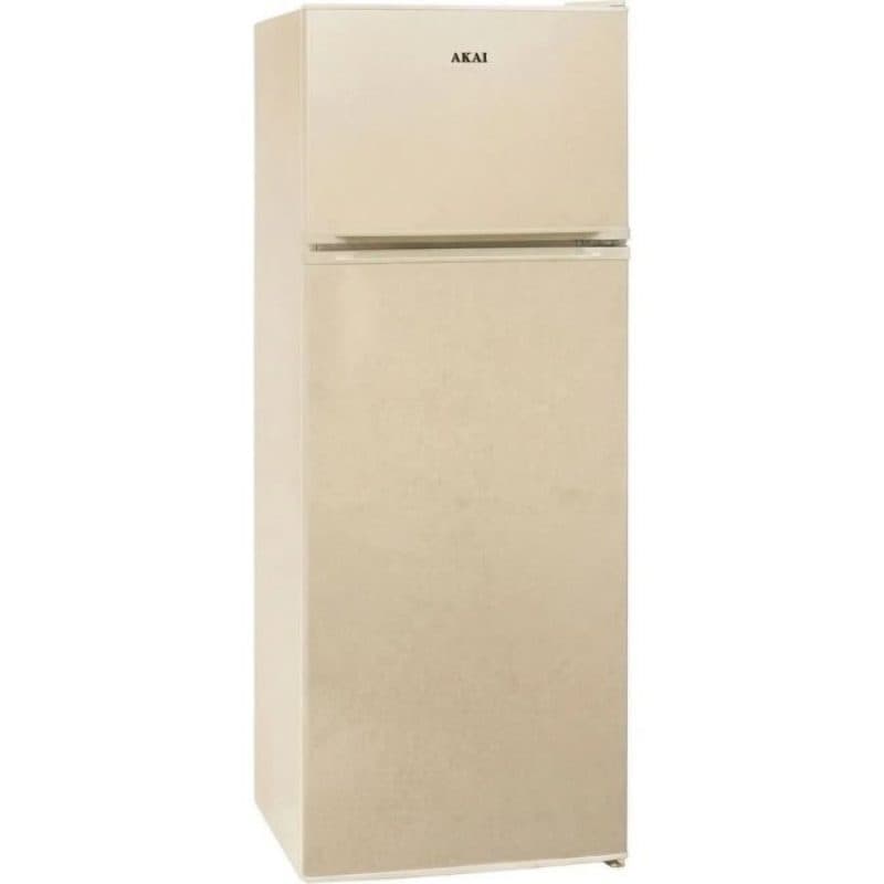 Frigorifero a doppia porta 218 L crema - AKFR255CR-S
