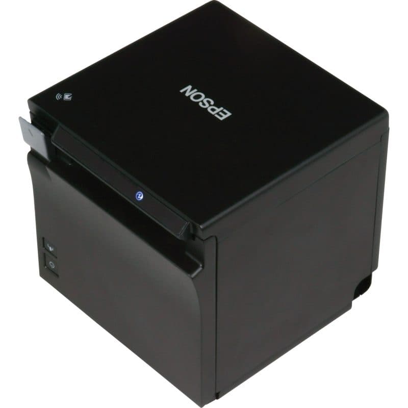 Stampante con USB, Ethernet, NES e Bluetooth, nera, con alimentatore - Epson TM-m30II (112)