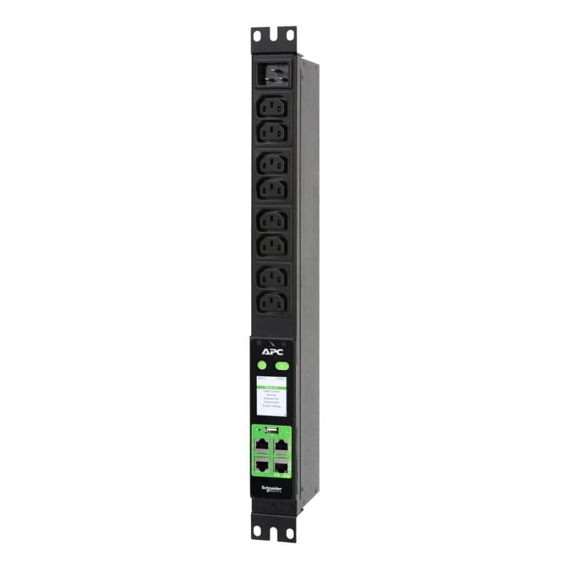 Unità di distribuzione dell'energia PDU 8 prese AC 1U nero - APC EPDU2016M