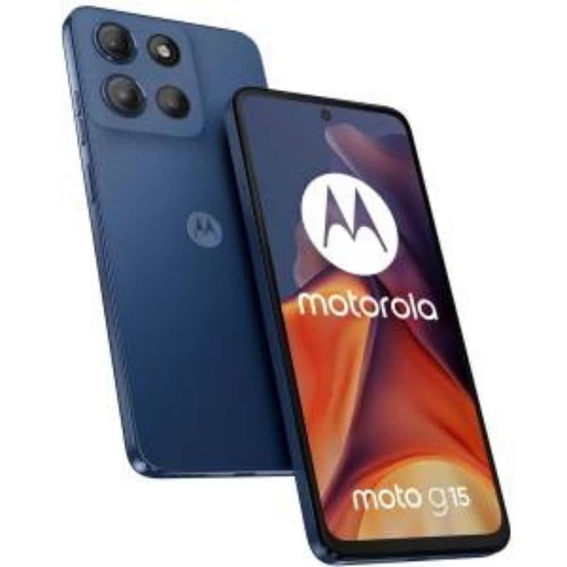 Smartphone 4G 6.72 pollici 8GB RAM 256GB blu dual SIM - Motorola Moto G15