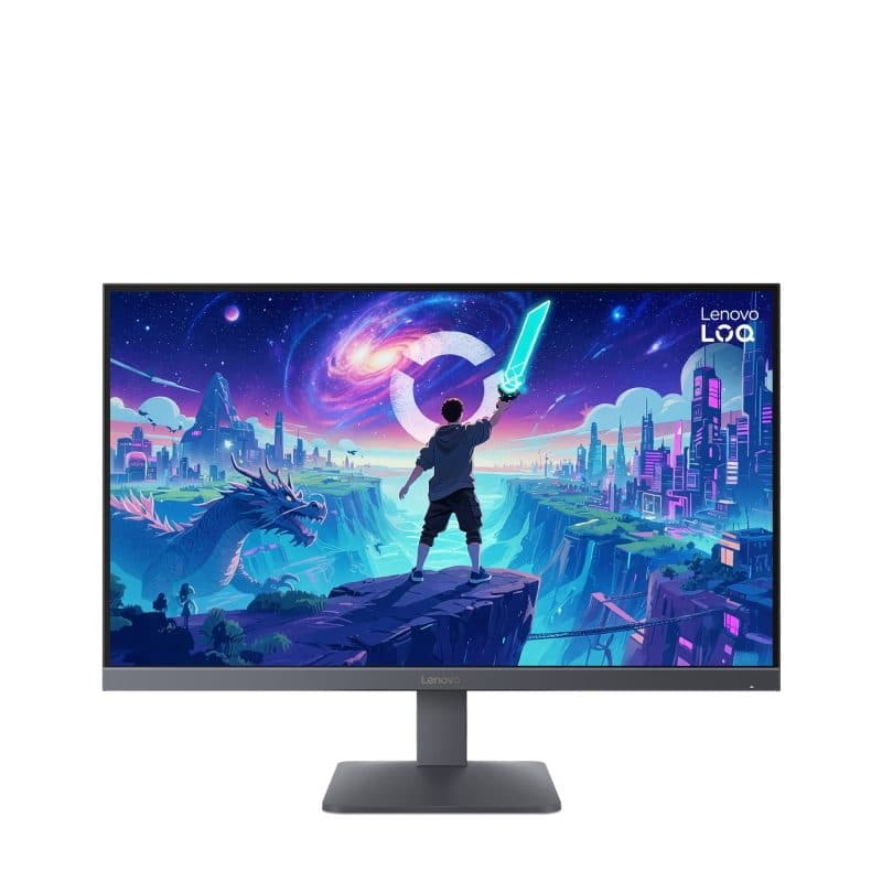 Monitor gaming 27 pollici IPS flat QHD 2560x1440 180Hz 0.5ms AMD FreeSync VESA AdaptiveSync 2 HDMI 2.1 - Lenovo LOQ 27Q-10