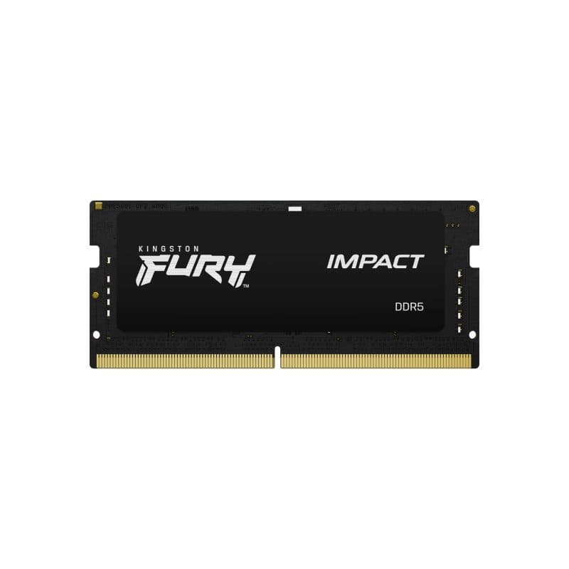 Memoria RAM SODIMM 16GB DDR5 6000 MT/s CL38 XMP - Kingston Fury Impact