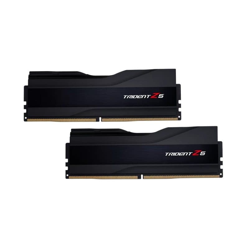 Memoria RAM 64GB kit 2 x 32GB DDR5 6000 MHz con verifica integrità dati - G.Skill Trident Z F5-6000J3238G32GX2-TZ5K