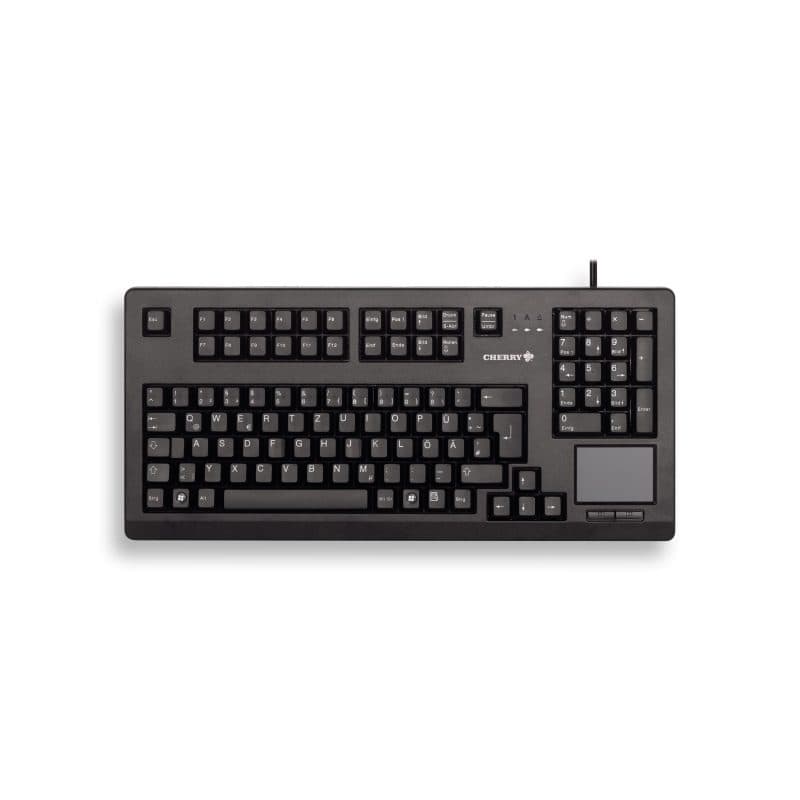 Tastiera universale USB layout AZERTY francese nero - Cherry TouchBoard G80-11900