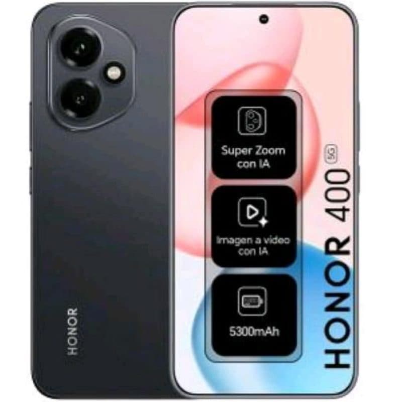 Smartphone 5G dual SIM 6.55 pollici octa core 8GB RAM 512GB Velvet Black Vodafone - Honor 400
