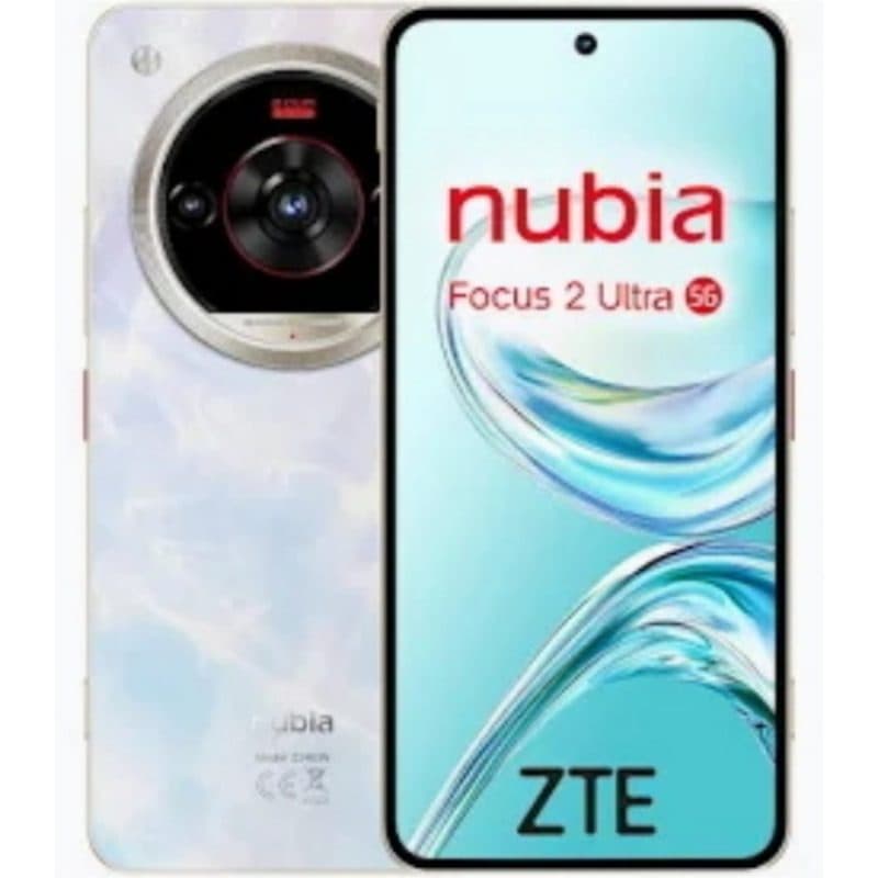 Smartphone 5G dual SIM 6.8 pollici octa core 8GB RAM 512GB Sunrise White Wind3 - ZTE Nubia Focus 2 Ultra