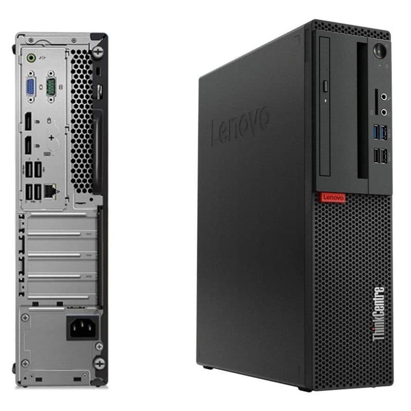 PC ricondizionato SFF Intel Core i5-8500 8GB RAM SSD 256GB Windows 11 Pro - Lenovo M720s