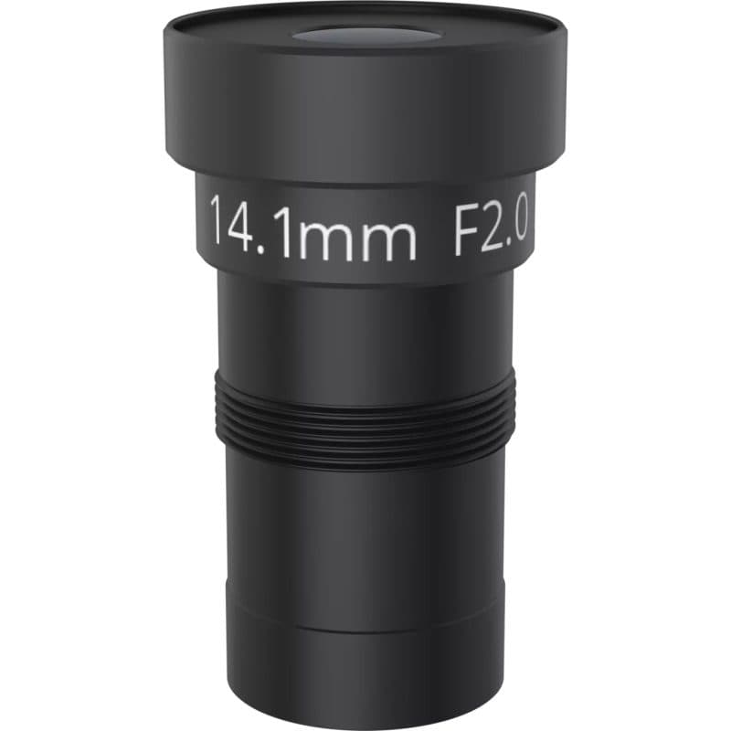 Obiettivo nero 14.1 mm per Axis Q6020-E - Axis 03140-001