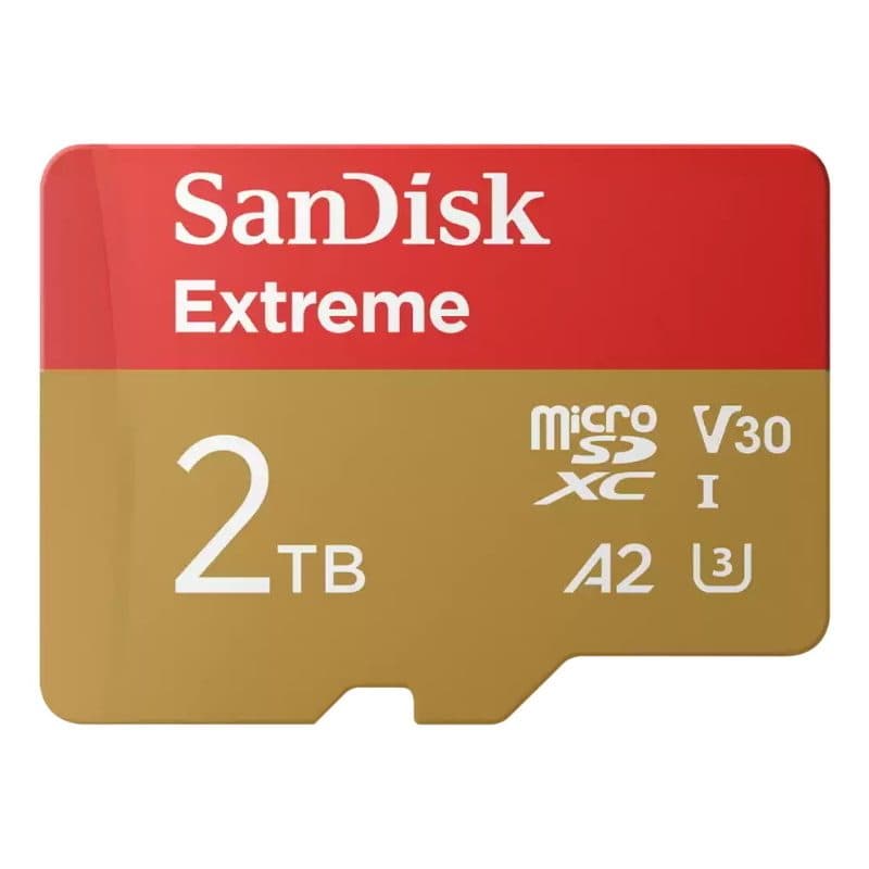 Scheda microSDXC 2TB UHS-I Classe 10 - SanDisk Extreme