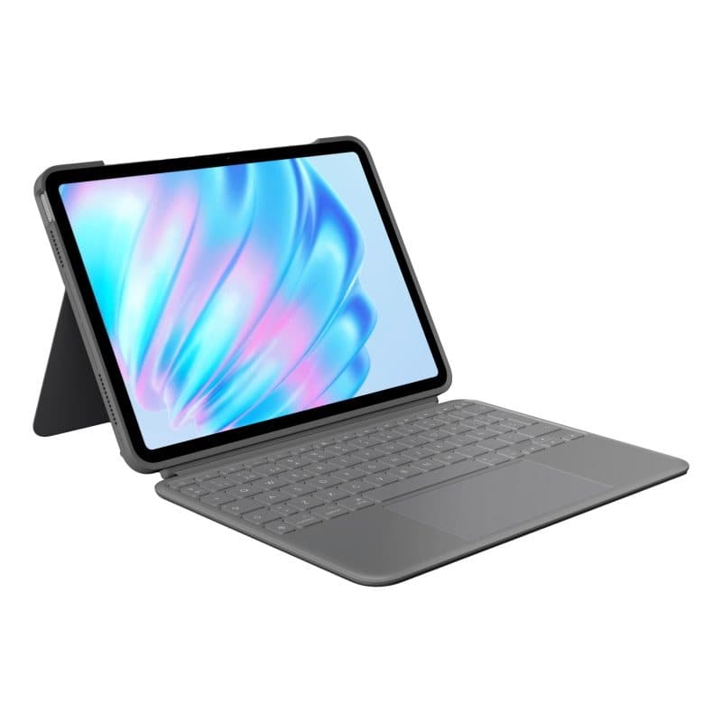 Tastiera QWERTY spagnolo con Smart Connector grigio - Logitech Combo Touch