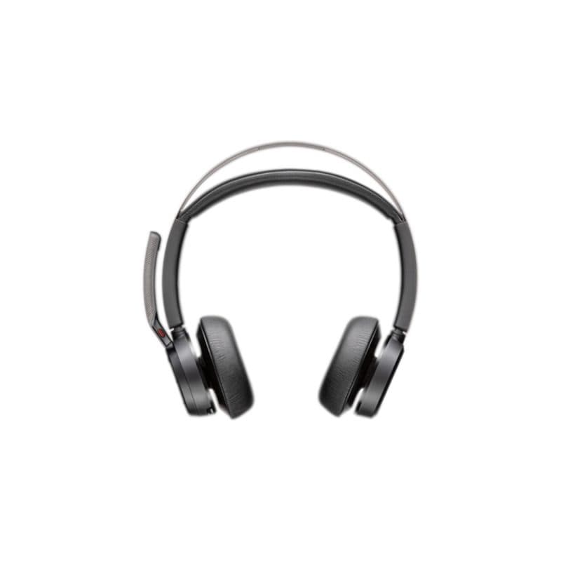 Cuffie headset USB-C con adattatore USB-C/A e base di ricarica - Poly Voyager Focus 2