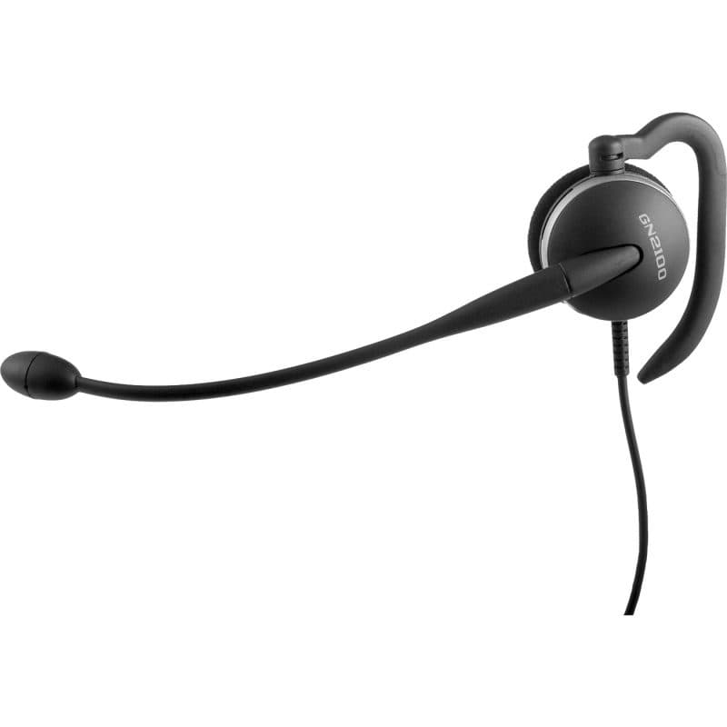 Cuffia cablata a clip per ufficio Bluetooth nero - Jabra 2126-82-04