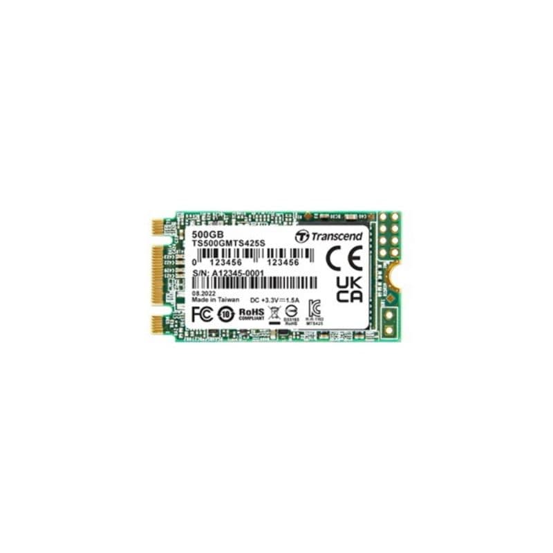 SSD M.2 500GB Serial ATA III 3D NAND - Transcend 425S