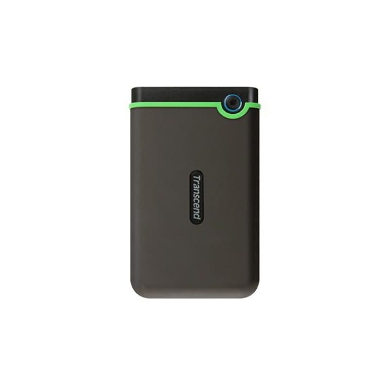 Disco rigido esterno 4TB nero e verde - Transcend StoreJet 25M3C