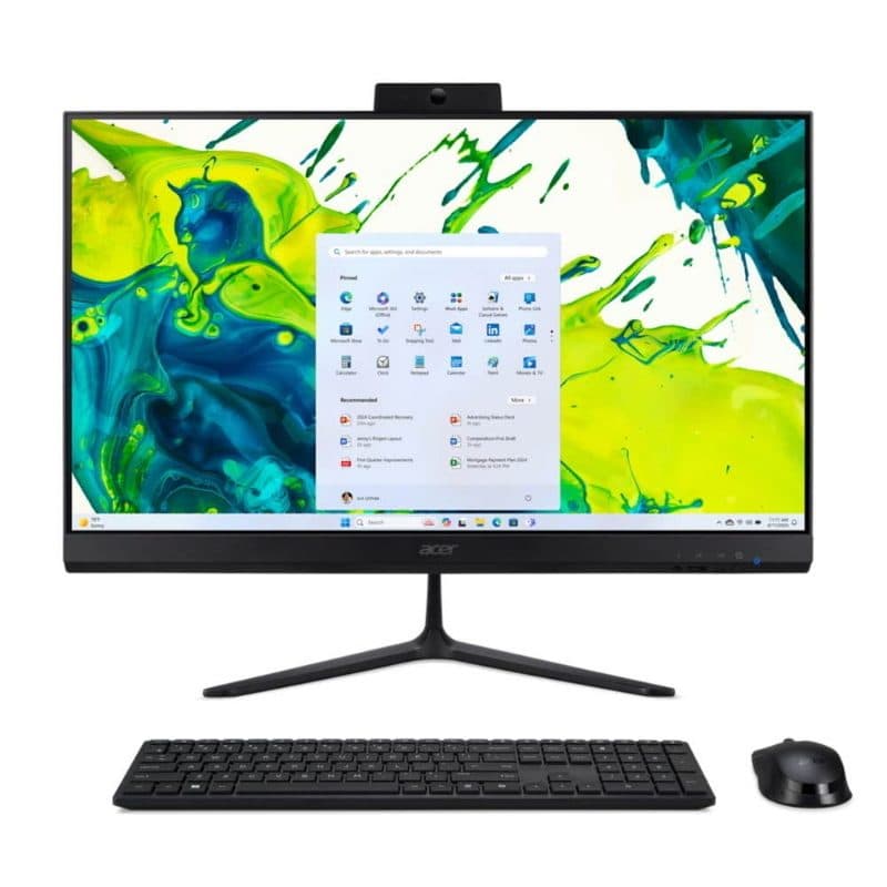 PC All-in-One 23,8 pollici AMD Ryzen 5 7430U 8GB RAM SSD 512GB Windows 11 Home - Acer