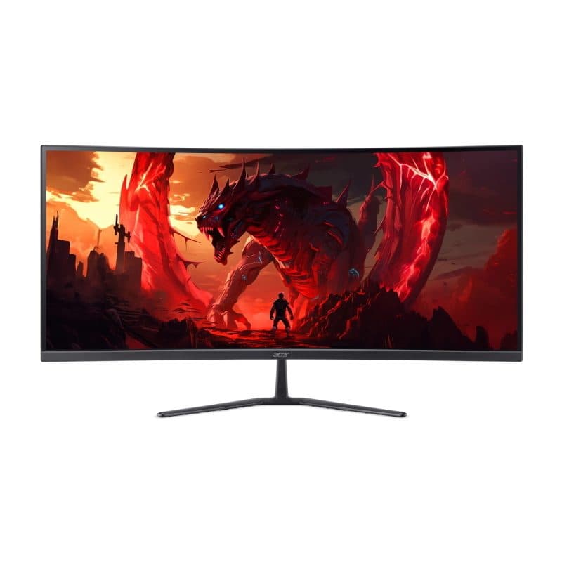 Monitor 34 pollici VA 240Hz UWQHD 5ms multimediale con 2 HDMI e DisplayPort - Acer Nitro ED340CURW0bmiipx