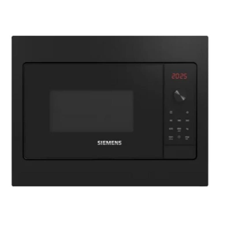 Microonde da incasso nero e acciaio inox - Siemens iQ300 BF523LMB3