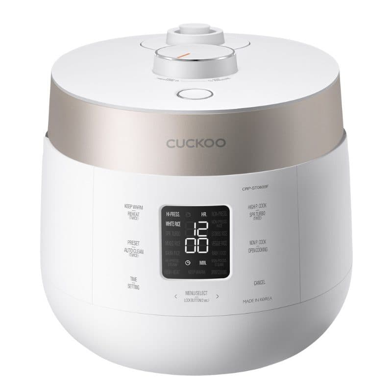 Cuociriso a pressione di vapore 880 W 6 porzioni - Cuckoo CRP-ST0609F