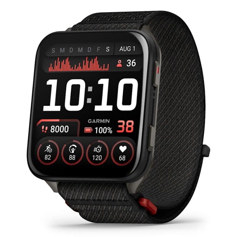 Smartwatch nero con cinturino in nylon ComfortFit nero - Garmin Venu X1