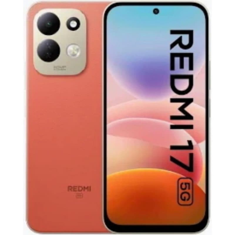 Smartphone 5G dual SIM 6,9 pollici octa core 256GB RAM 4GB Vivid Orange versione TIM - Xiaomi Redmi 17