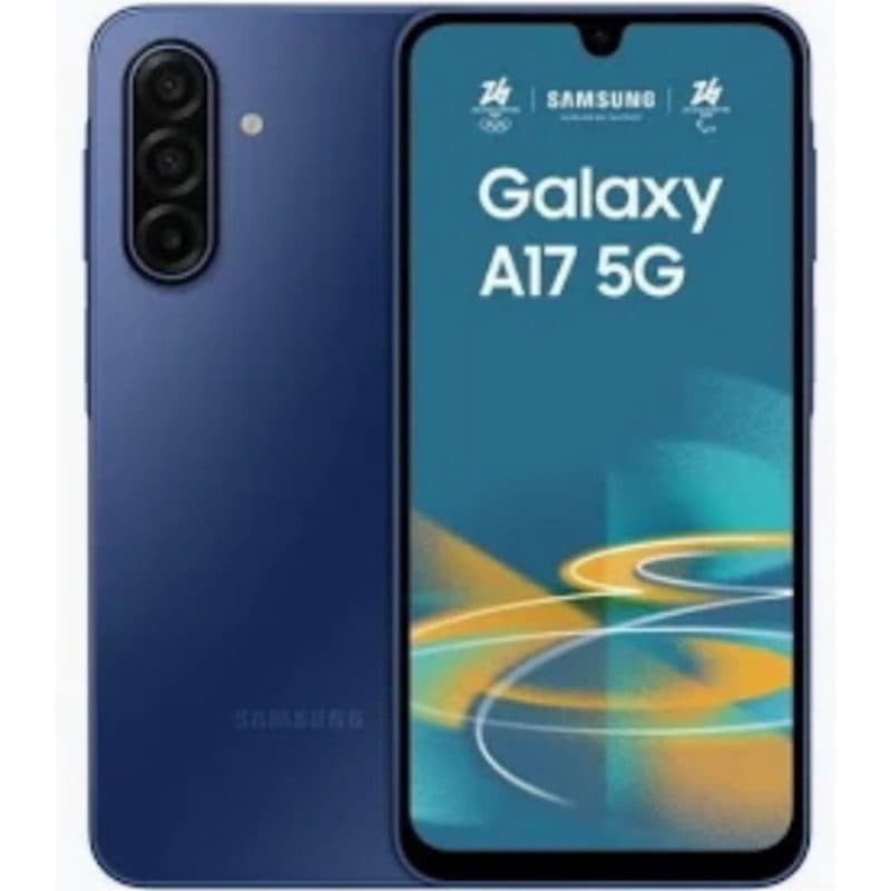 Smartphone 5G dual SIM 6,7 pollici octa core 128GB RAM 4GB blu versione TIM - Samsung Galaxy A17 A176