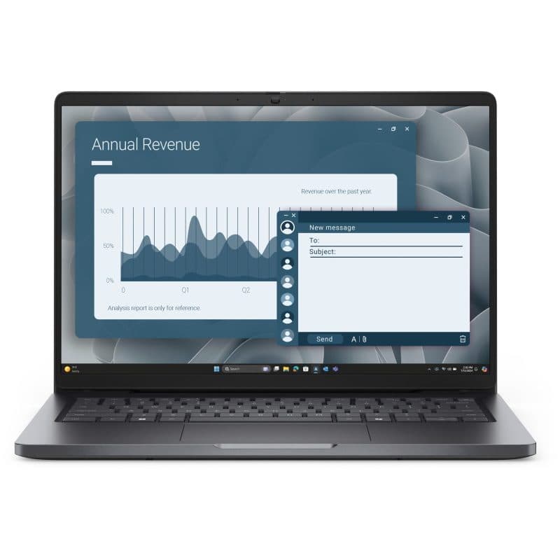 Notebook 14 pollici Full HD+ AMD Ryzen 5 Pro 215 16GB DDR5 SSD 512GB Wi-Fi 6E - Dell Pro 14 PC14255