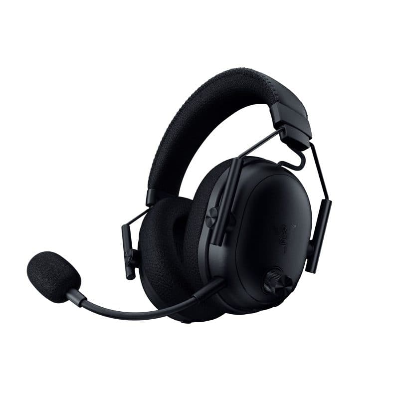 Cuffie headset eSport wireless nero con ANC ibrido 2.4GHz Bluetooth USB-C jack 3,5 mm - Razer BlackShark V3 Pro