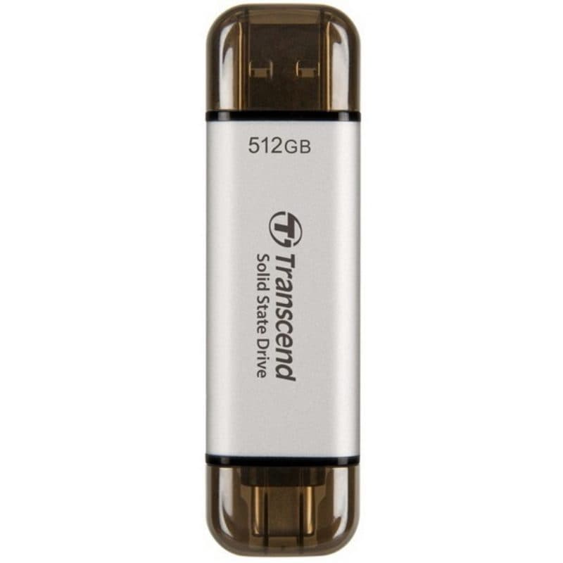 Unità di archiviazione 512GB argento - Transcend ESD310