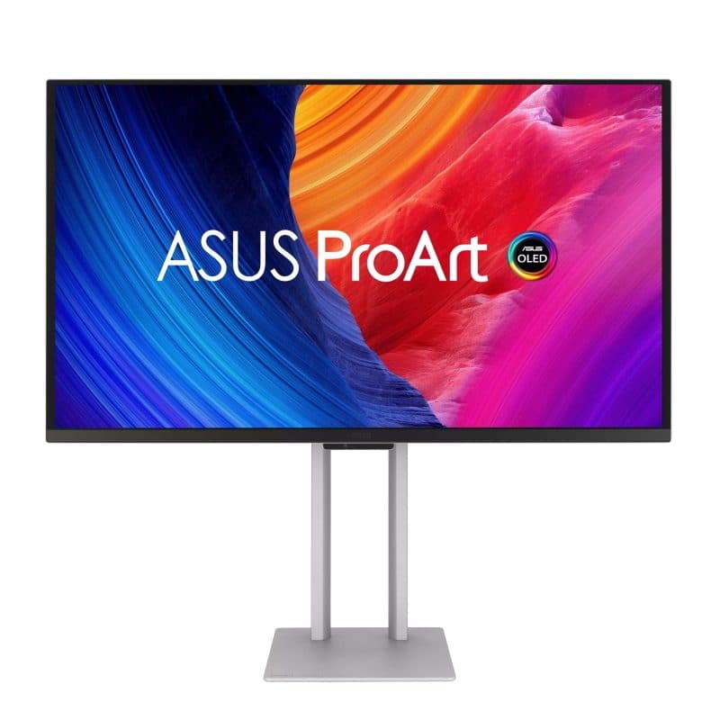 Monitor PC 26.5 pollici 67,3 cm 3840 x 2160 pixel 4K Ultra HD LED argento - ASUS ProArt OLED PA27UCDMR