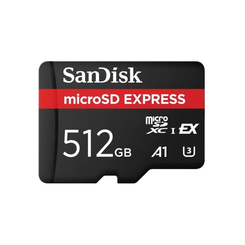 Scheda microSDXC 512GB UHS-I 880 MB/s 650 MB/s Class 3 (U3) - SanDisk SDSQXFN-512G-GN4NN