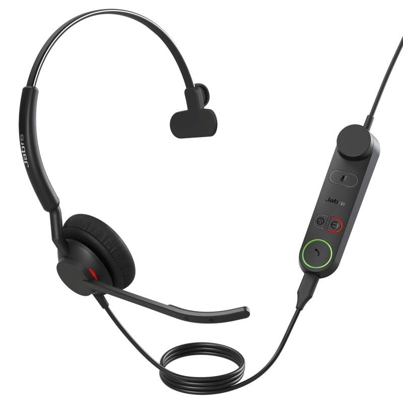Cuffie cablate a padiglione per ufficio USB-C nero - Jabra 5093-299-2259