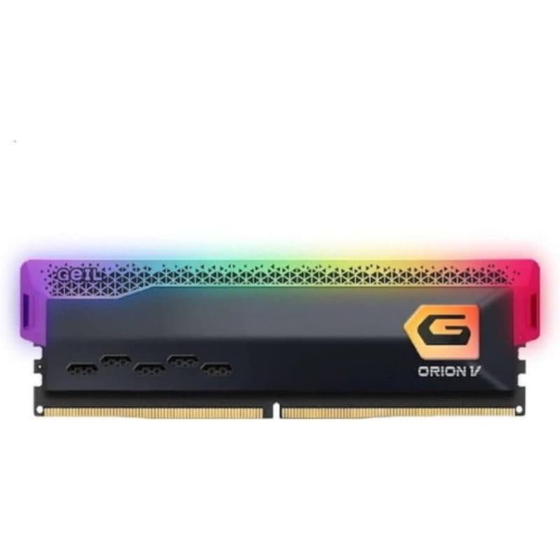 Memoria RAM DDR5 16GB 4800 MHz PC5-38400 RGB grigia latenze 40-40-40-77 - GeIL Orion V