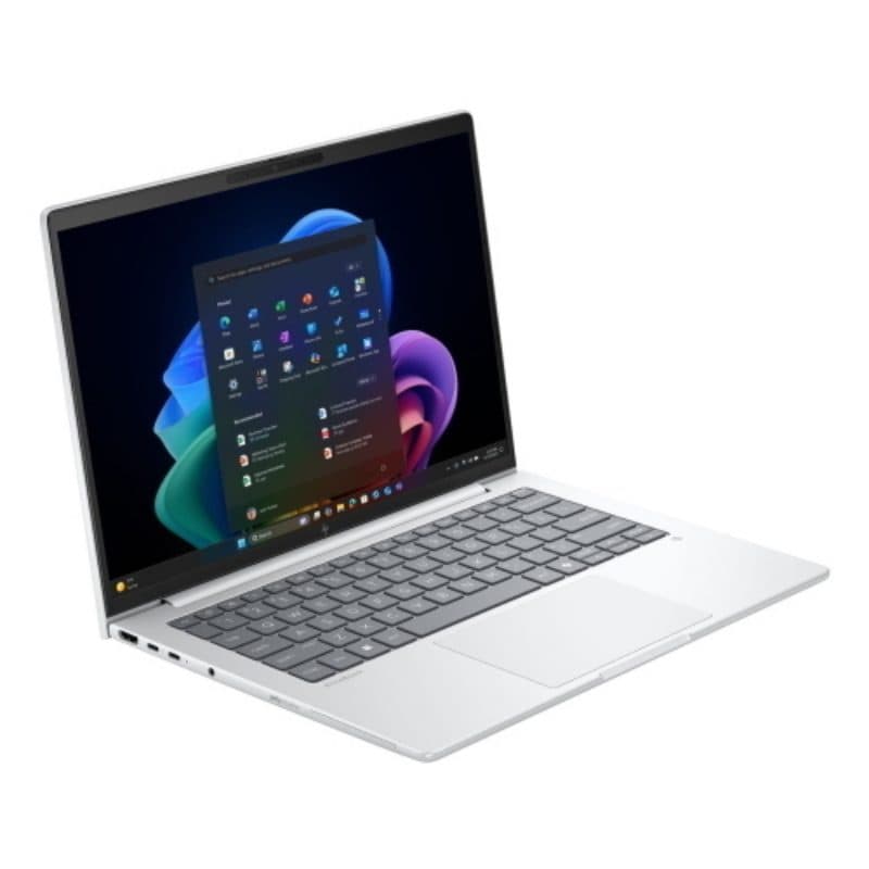 Notebook AI 14 pollici WUXGA Core Ultra 5 226V 16GB RAM SSD 512GB NVMe Wi-Fi 7 Windows 11 Pro argento - HP EliteBook 8 G1i
