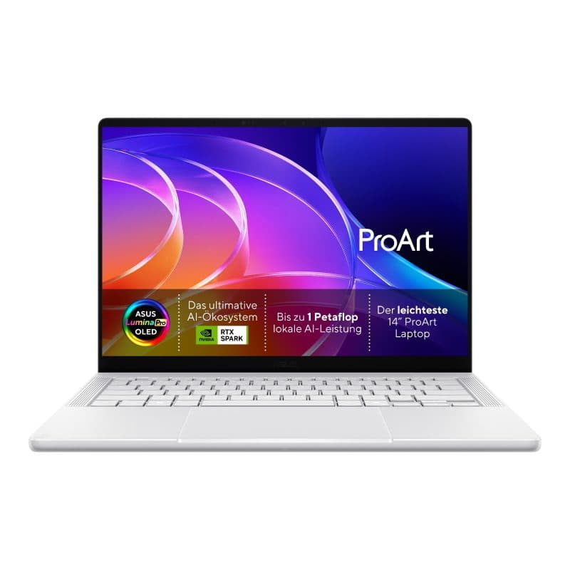 Notebook 14 pollici touch screen 3K NVIDIA RTX Spark N1X 32GB LPDDR5X SSD 1TB - ASUS ProArt H7407BA-SM045W