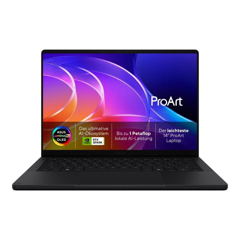 Notebook 14 pollici touch screen 3K NVIDIA RTX Spark N1X 32GB LPDDR5X SSD 1TB - ASUS ProArt H7407BA-SM044W