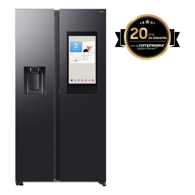 Frigorifero side by side Family Hub 614 l - Samsung Serie 9 RS90F66BEFEF