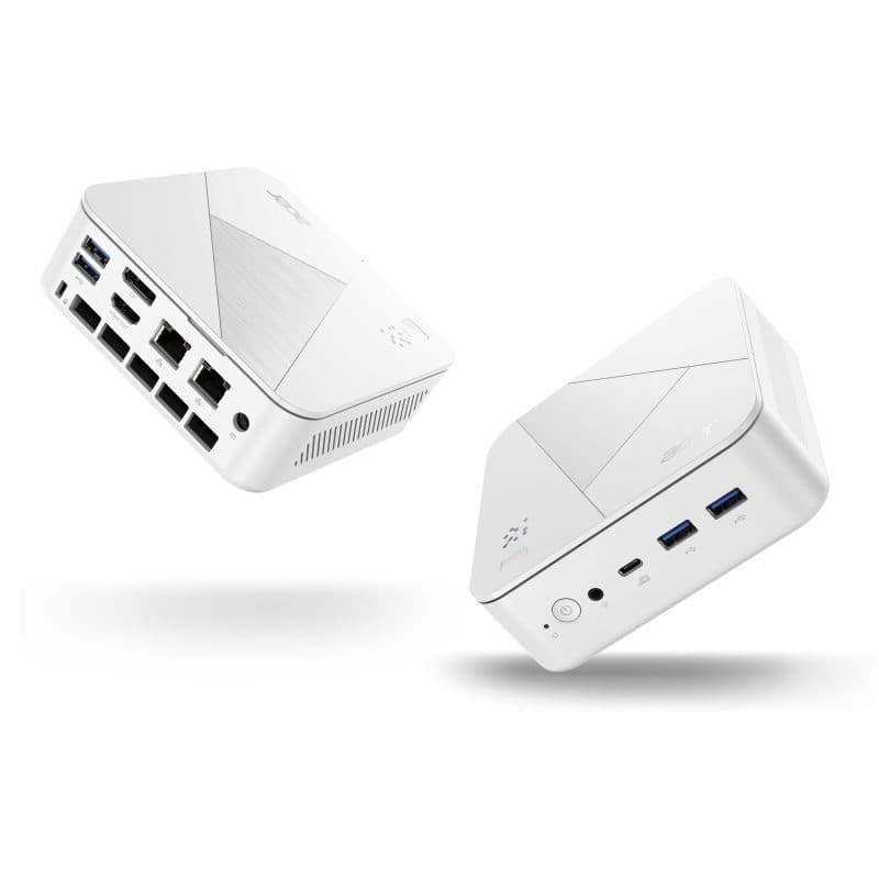 Mini PC MFF Intel Core 5 120U 16GB DDR4 SSD 512GB Windows 11 Home bianco - Acer Revo Box RB102-RPL