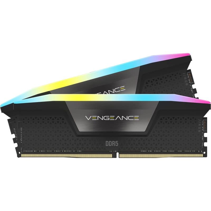 Kit memoria RAM DDR5 16GB (2x8GB) - Corsair Vengeance RGB