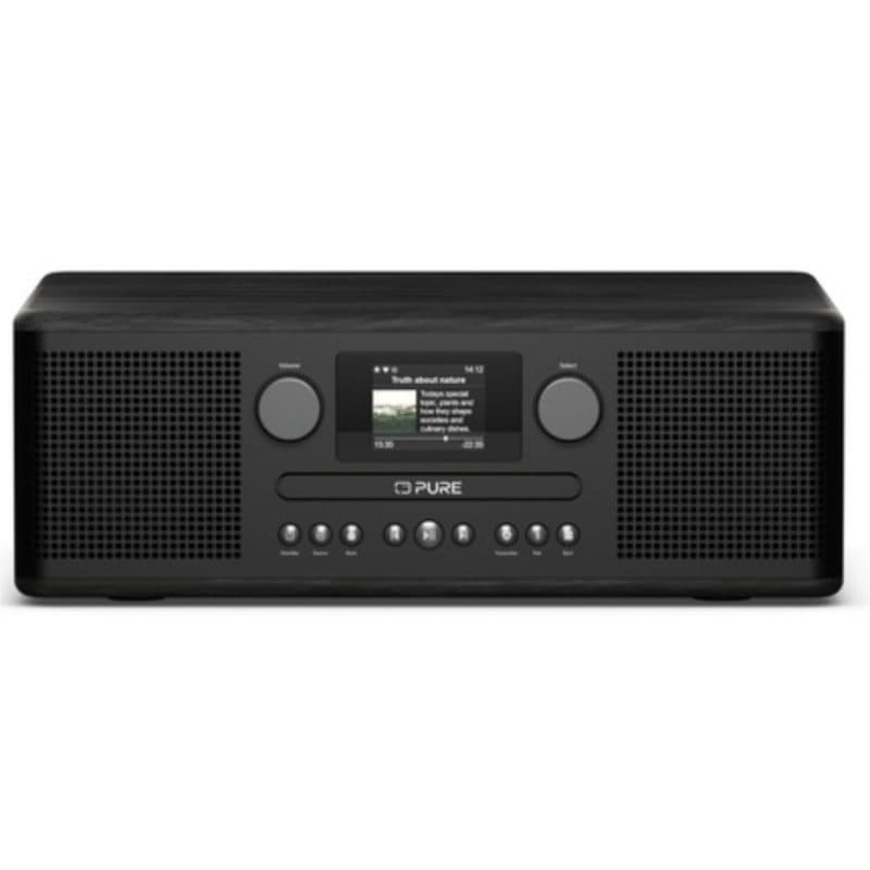 Radio digitale stereo con CD Bluetooth DAB/FM nero/frassino - Pure Classic C-D6i