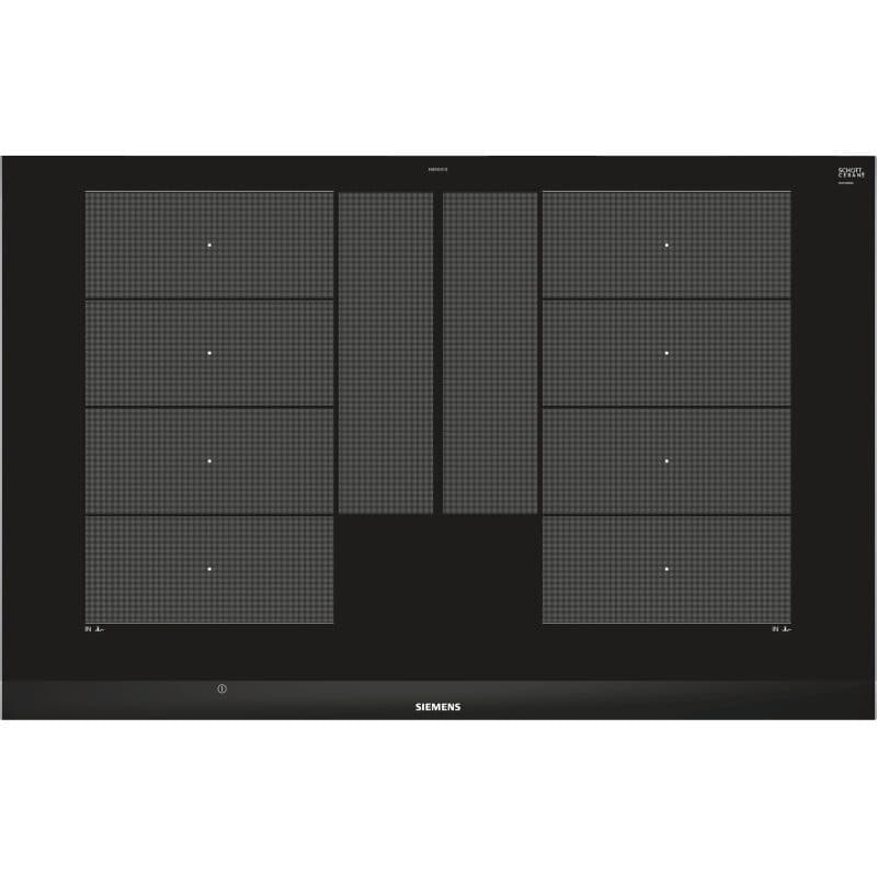 Piano cottura a induzione da incasso 4 fornelli nero - Siemens EX875LYC1E