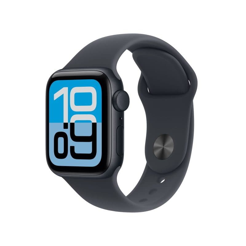 Smartwatch GPS 40 mm cassa in alluminio Midnight con cinturino Sport Band Midnight S/M - AP SE 3