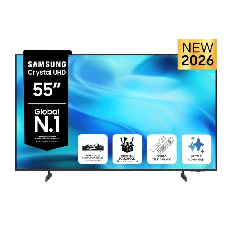 TV 55 pollici Crystal UHD - Samsung