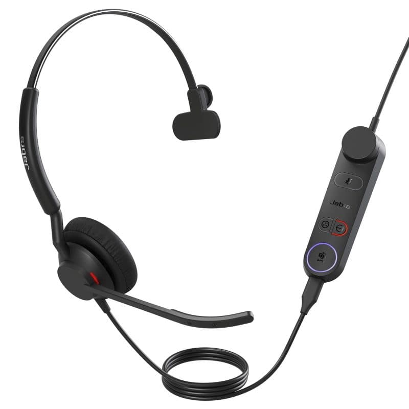 Cuffie cablate a padiglione per ufficio USB-C nero - Jabra 5093-299-2159