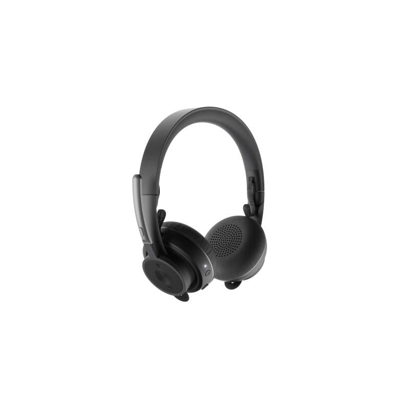 Cuffia e auricolare wireless a padiglione per ufficio Bluetooth grafite - Logitech 981-000914