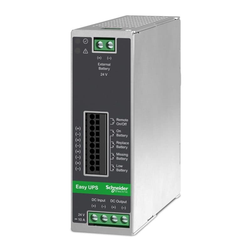 Gruppo di continuità UPS per guida DIN 24 V DC 10 A 0,24 kVA 240 W con batteria di backup - APC