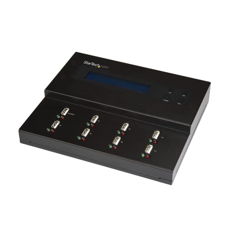 Docking station per unità flash USB duplicatore/eraser standalone 1:7 per chiavette USB - StarTech.com